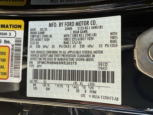 New 2025 Ford Bronco Sport Big Bend w/ Convenience Package image 43