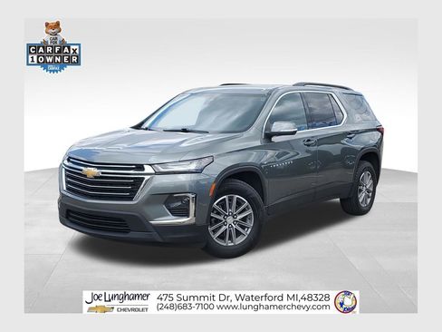 Certified 2023 Chevrolet Traverse LT w/ LPO, Floor Liner Package AWD/4WD image 1