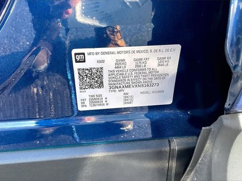 Used 2022 Chevrolet Equinox RS w/ Infotainment Package image 22