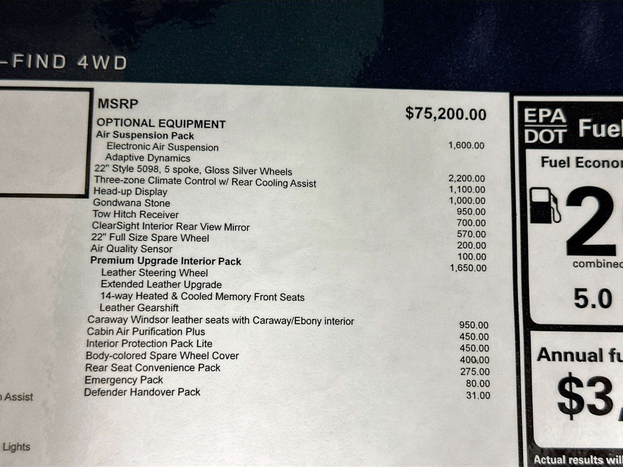 Certified 2026 Land Rover Defender 110 X-Dynamic SE AWD/4WD image 29