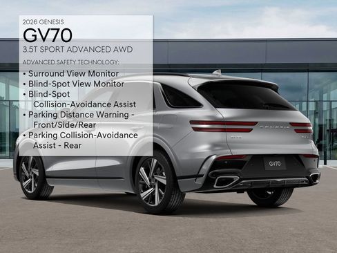 New 2026 Genesis GV70 3.5T Sport Advanced AWD/4WD image 7