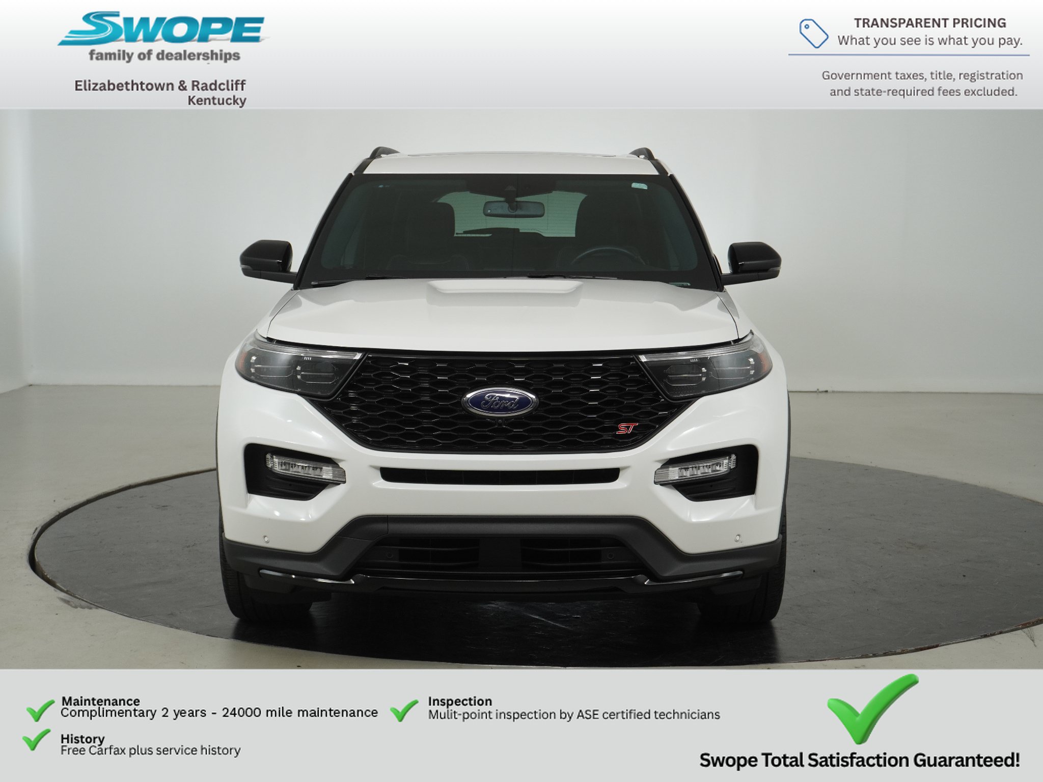 Certified 2023 Ford Explorer ST w/ Equipment Group 401A AWD/4WD image 8