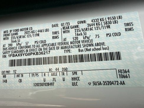 Used 2023 Ford Transit 350 XL image 40