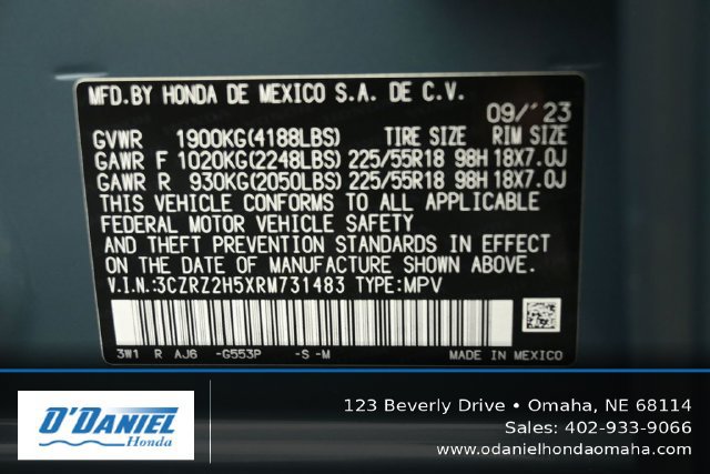 Used 2024 Honda HR-V Sport image 45