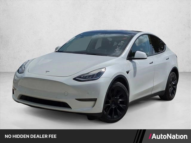 Used 2022 Tesla Model Y Long Range AWD/4WD image 1