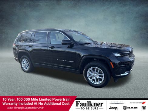 New 2025 Jeep Grand Cherokee L Laredo w/ Luxury Tech Group I AWD/4WD image 1