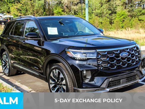 Used 2025 Ford Explorer Platinum w/ LUX Leather Package AWD/4WD image 3