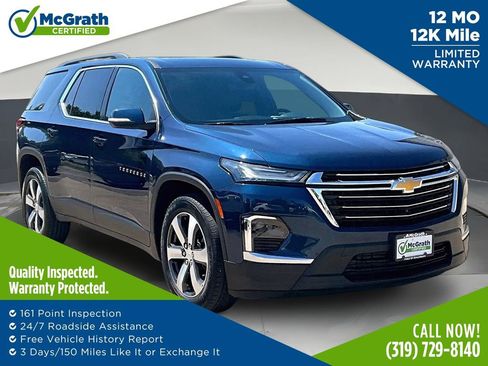 Used 2023 Chevrolet Traverse LT w/ LT Premium Package AWD/4WD image 1