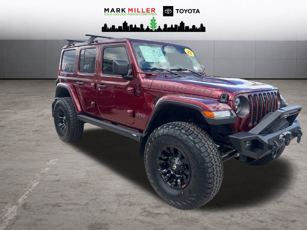 Used 2021 Jeep Wrangler Unlimited Rubicon w/ Dual Top Group AWD/4WD image 10