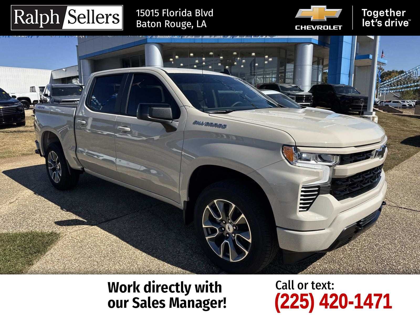New 2026 Chevrolet Silverado 1500 RST AWD/4WD image 1