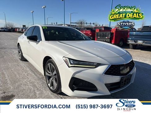 Used 2021 Acura TLX Advance image 1