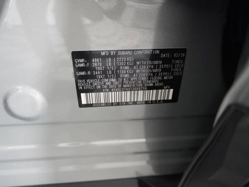 New 2026 Subaru Forester Touring image 12