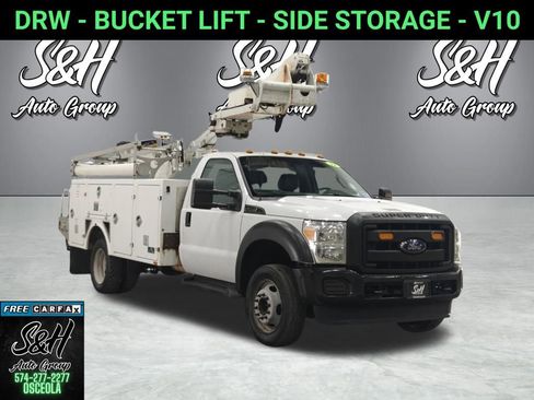 Used 2014 Ford F450 XL w/ Snow Plow Prep Package image 1
