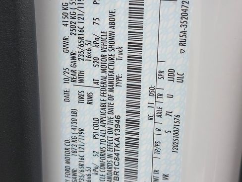 New 2026 Ford Transit 250 148 Medium Roof w/ Load Area Protection Package image 25