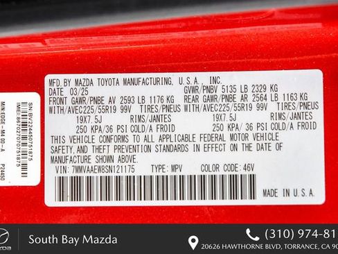 Certified 2025 MAZDA CX-50 2.5 Hybrid w/ Weather Package image 27