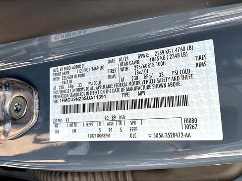 Certified 2025 Ford Escape ST-Line Elite w/ Tech Pack #1 image 34