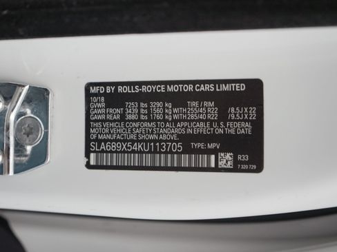 Used 2019 Rolls-Royce Cullinan AWD/4WD image 42