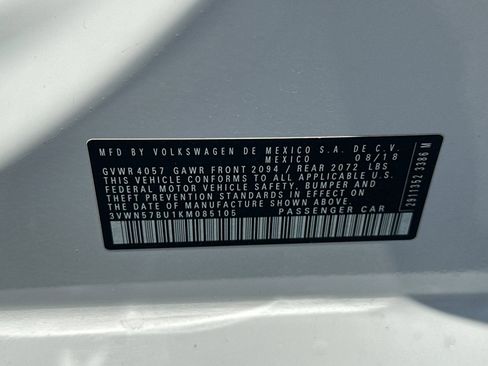 Used 2019 Volkswagen Jetta S w/ Driver Assistance Package FWD image 26