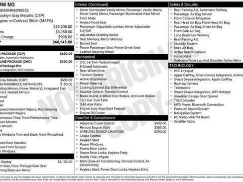 Used 2024 BMW M2 w/ Lighting Package RWD image 2