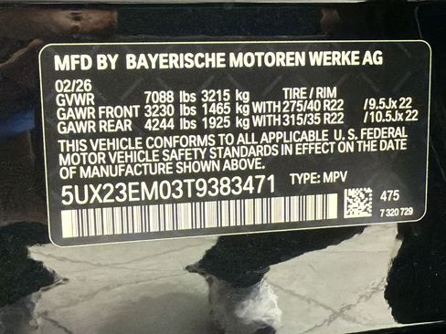 New 2026 BMW X7 xDrive40i image 20