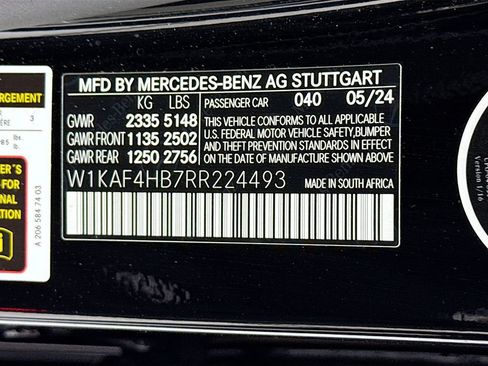 Certified 2024 Mercedes-Benz C 300 4MATIC Sedan image 35