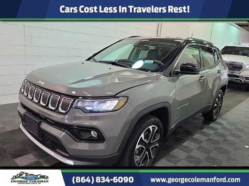 Used 2022 Jeep Compass Limited AWD/4WD image 1