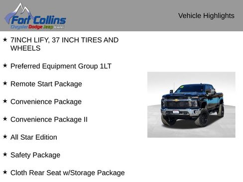 Used 2024 Chevrolet Silverado 2500 LT w/ All Star Edition AWD/4WD image 4