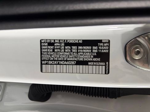 Certified 2022 Porsche Cayenne Turbo GT AWD/4WD image 30