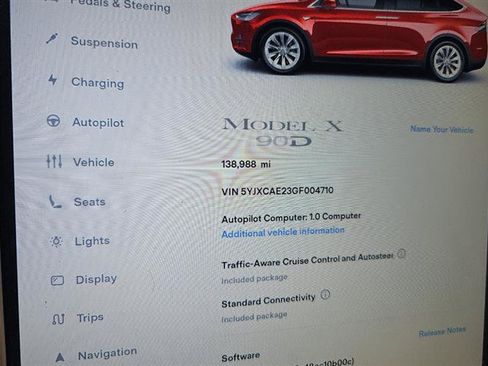 Used 2016 Tesla Model X 90D AWD/4WD image 5