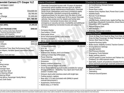 Used 2022 Chevrolet Camaro LT w/ RS Package