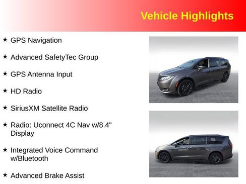 Used 2020 Chrysler Pacifica Touring-L w/ Advanced Safetytec Group AWD/4WD image 3