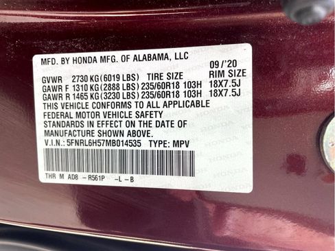 Used 2021 Honda Odyssey EX image 21