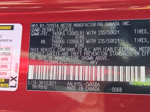 New 2026 Lexus RX 350 w/ Convenience Package AWD/4WD image 23