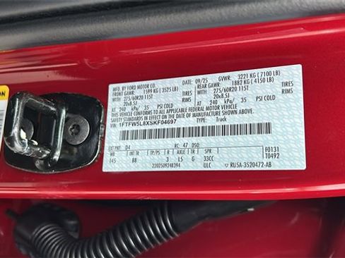 New 2025 Ford F150 Lariat w/ Equipment Group 501A Mid image 33