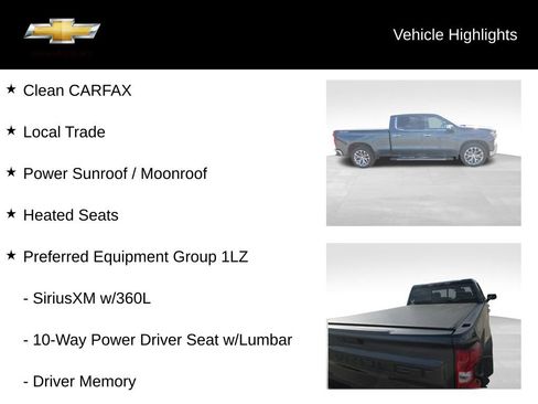 Used 2021 Chevrolet Silverado 1500 LTZ w/ Technology Package AWD/4WD image 19