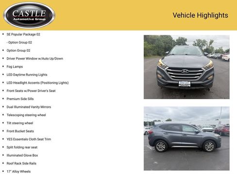 Used 2017 Hyundai Tucson SE w/ SE Popular Package 02 AWD/4WD image 4
