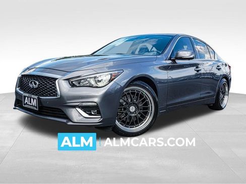 Used 2023 INFINITI Q50 Luxe w/ Cargo Package RWD image 1