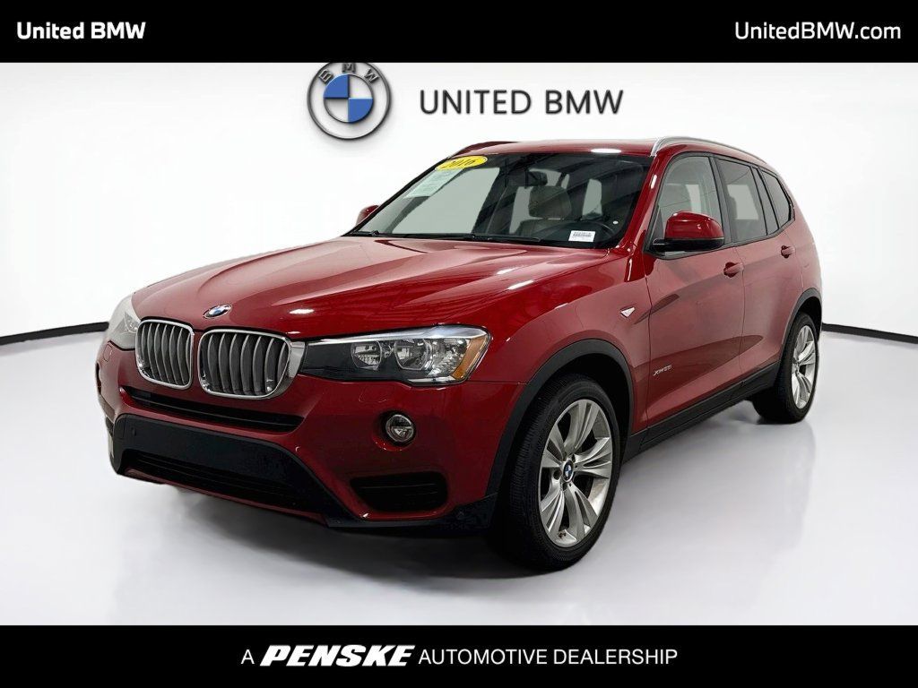 Used 2016 BMW X3 xDrive28i AWD/4WD image 1
