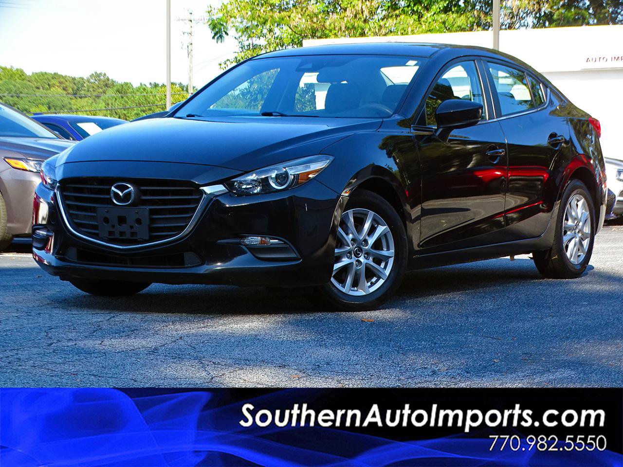 Used 2018 MAZDA MAZDA3 Sport w/ Preferred Equipment Package FWD image 1