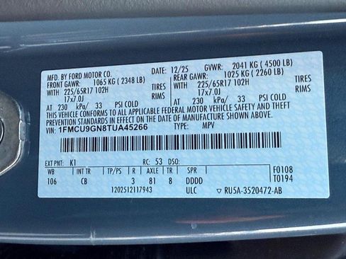 New 2026 Ford Escape Active w/ Cold Weather Package image 19