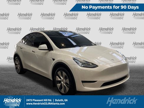 Used 2023 Tesla Model Y Long Range AWD/4WD image 1