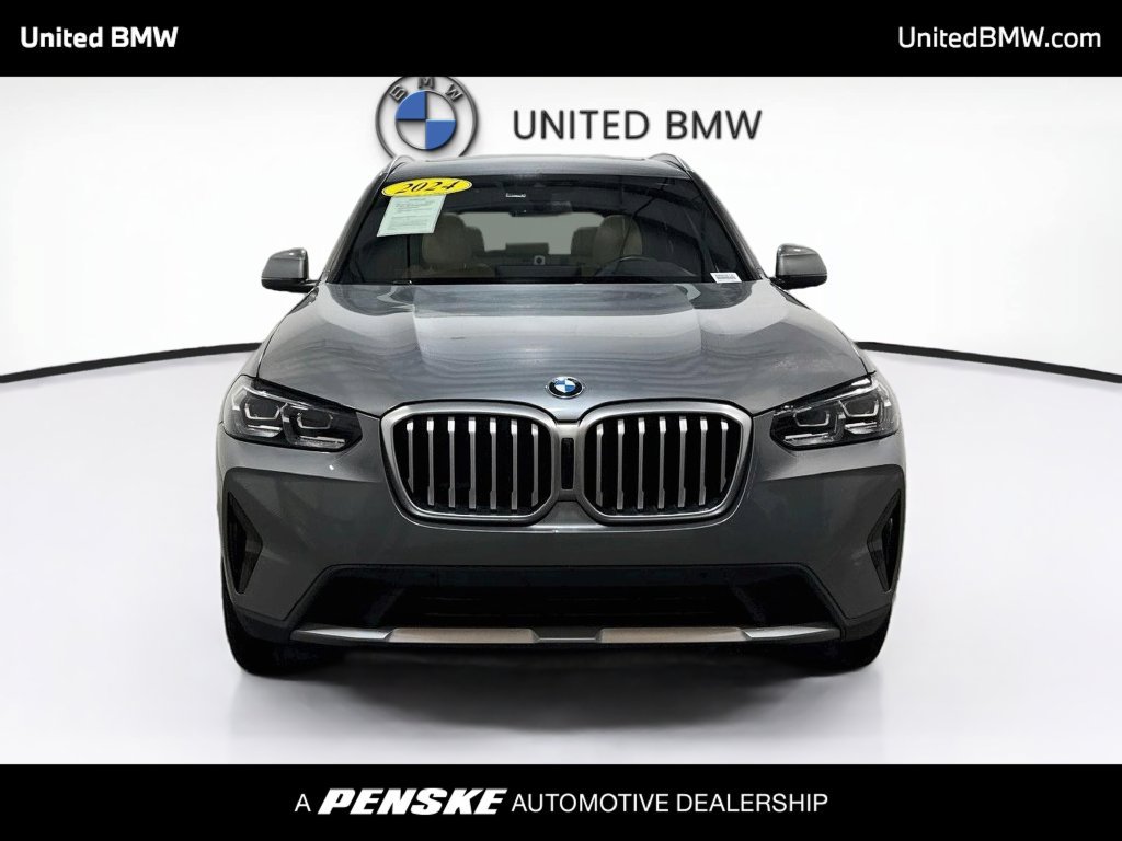 Certified 2024 BMW X3 sDrive30i w/ Premium Package w/ZPA RWD image 2
