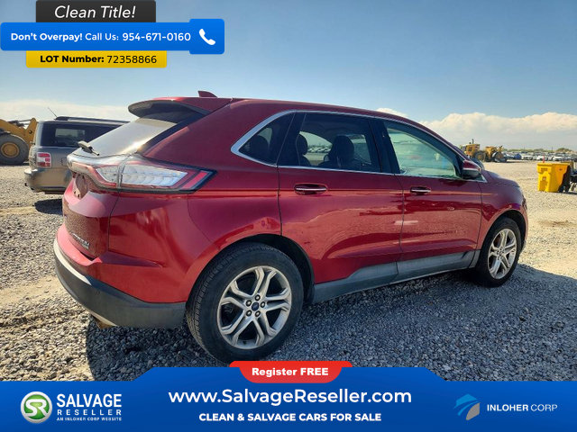 Used 2017 Ford Edge Titanium w/ Technology Package FWD image 4
