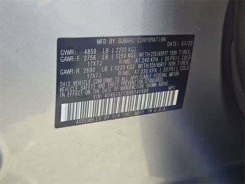 Used 2024 Subaru Outback Premium image 36