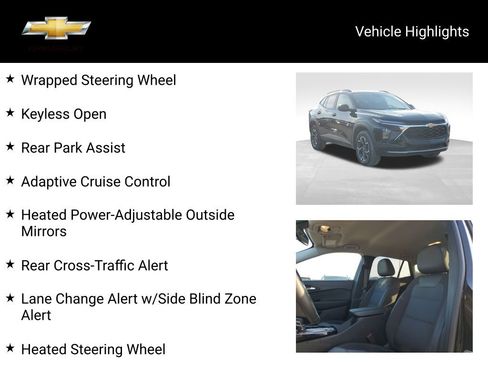 Certified 2024 Chevrolet Trax LT w/ Driver Confidence Package image 20