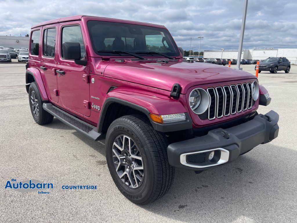 Used 2024 Jeep Wrangler Unlimited Sahara w/ Technology Group AWD/4WD image 7