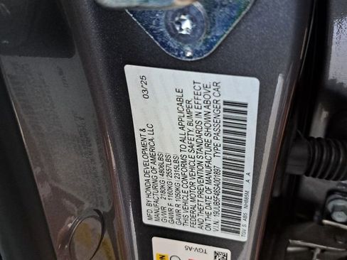 Certified 2025 Acura TLX w/ Technology Package FWD image 25