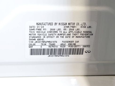 Certified 2023 INFINITI Q50 Luxe AWD/4WD image 41