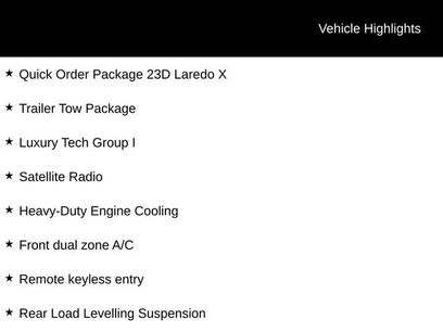 New 2025 Jeep Grand Cherokee Laredo X w/ Luxury Tech Group I