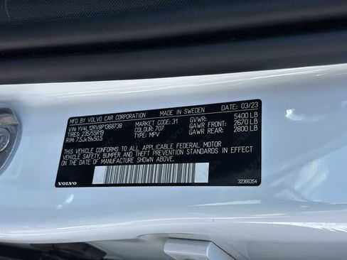 Certified 2023 Volvo XC60 B5 Core w/ Climate Package AWD/4WD image 33